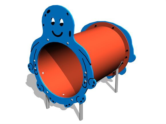 Tunelový prvok - Chobotnica MINI (UV stabilný) TUP1008K - celokovový