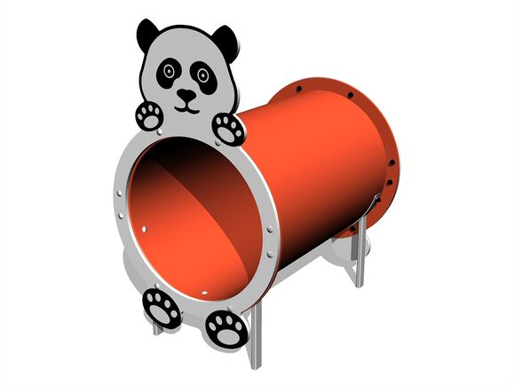 Tunelový prvok - Panda MINI (UV stabilný) TUP1004K - celokovový