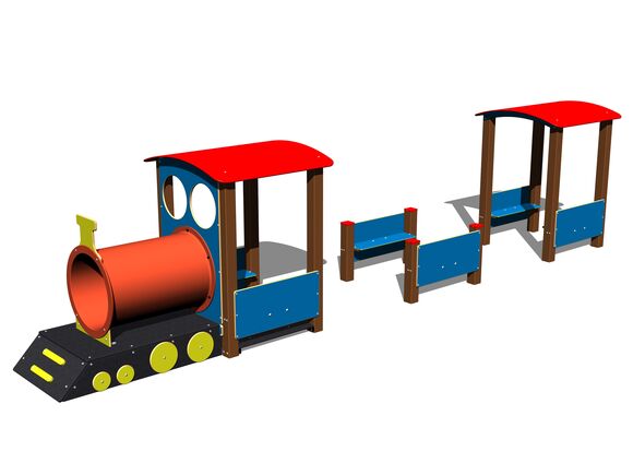 Vláček VL200KW - hnedá