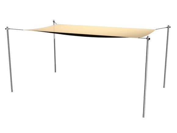 Zatienenie pieskoviska posuvné 4x2 m ZPI4020