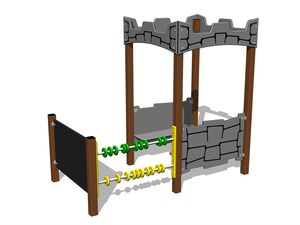 Domček - celokovový