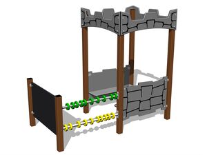 Domček - celokovový