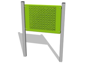 Edukačný panel - Násobenie EDP6116KS - strieborná