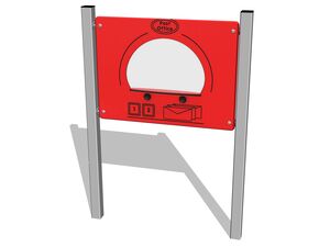 Edukačný panel - Pošta EDP6119KS - strieborná