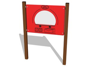 Edukačný panel - PoštaEDP6119KW - hnedá