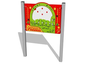 Edukačný panel - Pinball EDP6124KS - strieborná