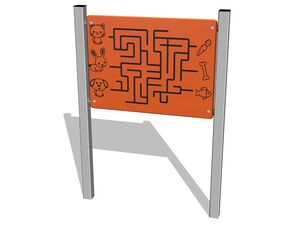 Edukačný panel - Bludisko EDP6127KS - strieborná