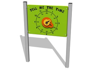 Edukačný panel - Hodiny EDP6101KS - strieborná