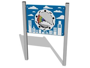 Edukačný panel - Dúha EDP6110KS - strieborná