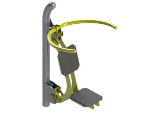 Fitness prvok FP-004SL  Stroj na posilňovanie ramien - limetková