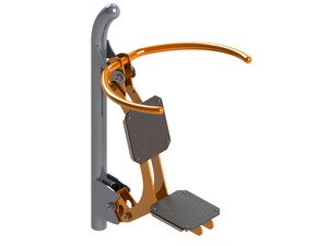 Fitness prvok FP-004SO  Stroj na posilňovanie ramien - oranžová