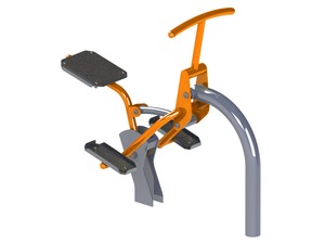 Fitness prvok FP-008SO Jazdec - oranžová
