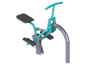 Fitness prvok FP-008ST Jazdec - tyrkysová