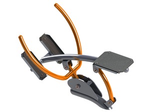 Fitness prvok FP-009SO Veslovanie - oranžová