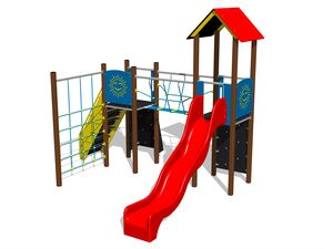 Herná zostava klasik UNK2038KW - hnedá