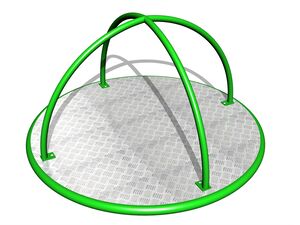 Kolotoč na státie KON0006KG (priemer 1,45 m) - zelený