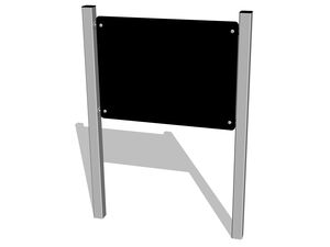 Kresliaca tabuľa obojstranná MIDI KTA6100KS - strieborná