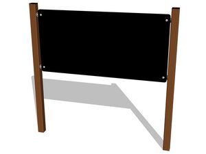 Kresliaca tabuľa obojstranná MAXI - hnedá