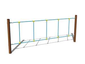 Laná na prekračovanie LP020K - celokovová (v.p. 1 m)