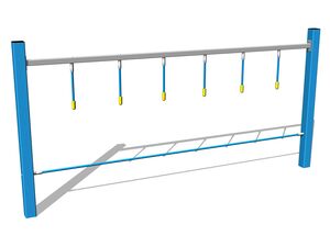 Opičia dráha Rúčkovacie lano - celokovová (v.p. 1 m)