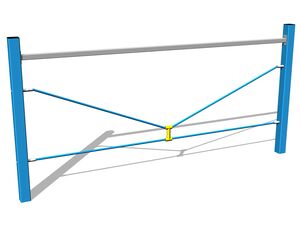 Opičia dráha Balančné lano 