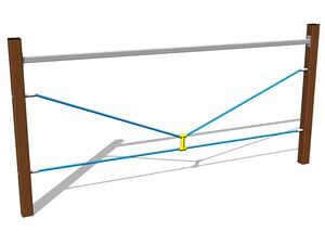 Opičia dráha Balančné lano 