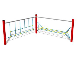 Opičia dráha - červená (v.p. 1 m)