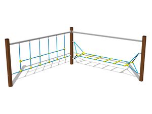 Opičia dráha - celokovová (v.p. 1 m)