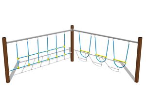 Opičia dráha - hnedá (v.p. 1 m)