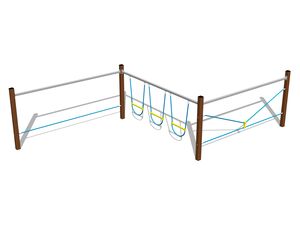 Opičia dráha - hnedá (v.p. 1 m)