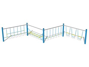 Opičia dráha - modrá (v.p. 1 m)