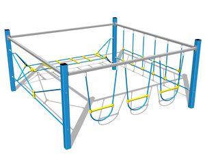 Opičia dráha - celokovová (v.p. 1 m)