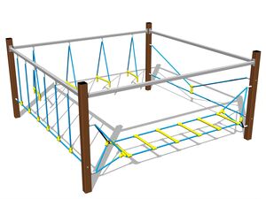 Opičia dráha - hnedá (v.p. 1 m)