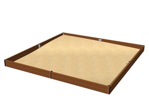 Pieskovisko 4x4 m - celokovové