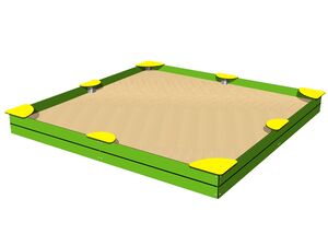 Pieskovisko so sedákmi 3x3 m PIP3030LY