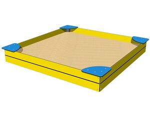 Pieskovisko so sedákmi 2x2 m PIH2020YB
