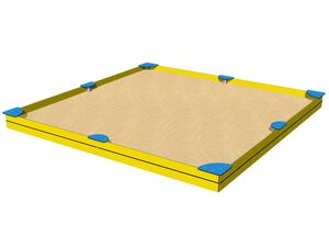 Pieskovisko so sedákmi 4x4 m PIP4040YB