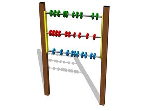 Počítadlo KTP6101KW - hnedá