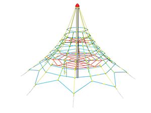 Lanová pyramída PY840K (v.p. 1 m, s 8-mi napínacími zámkami)