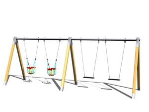 Reťazová štvorhojdačka RH402D (v.p. 1,5 m)
