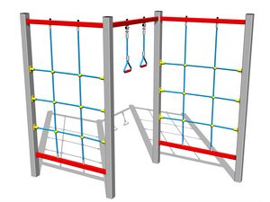 Šplhacia zostava - celokovová