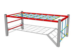 Šplhacia zostava - celokovová