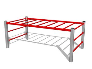 Šplhacia zostava - celokovová