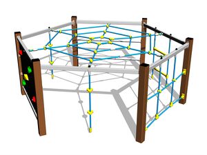 Šplhacia zostava - celokovová