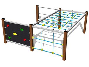 Šplhacia zostava - celokovová