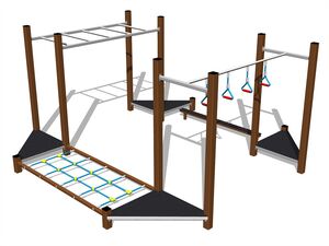 Chodník zručnosti - hnedá