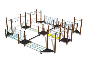 Chodník zručnosti - hnedá