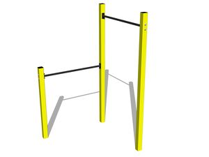 Street workoutová zostava WS8001YD - žltá