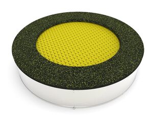 Trampolína do zeme TRA-K195-YZ - žltá