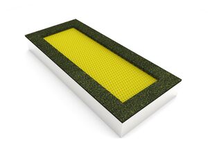 Trampolína do zeme TRA-O370-YZ - žltá